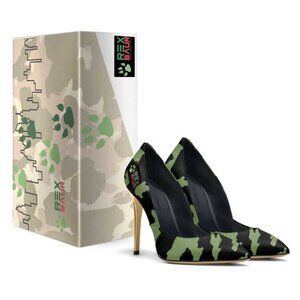 Limited Edition Camo SIMPLE CUT HIGH HEEL - The Huntress